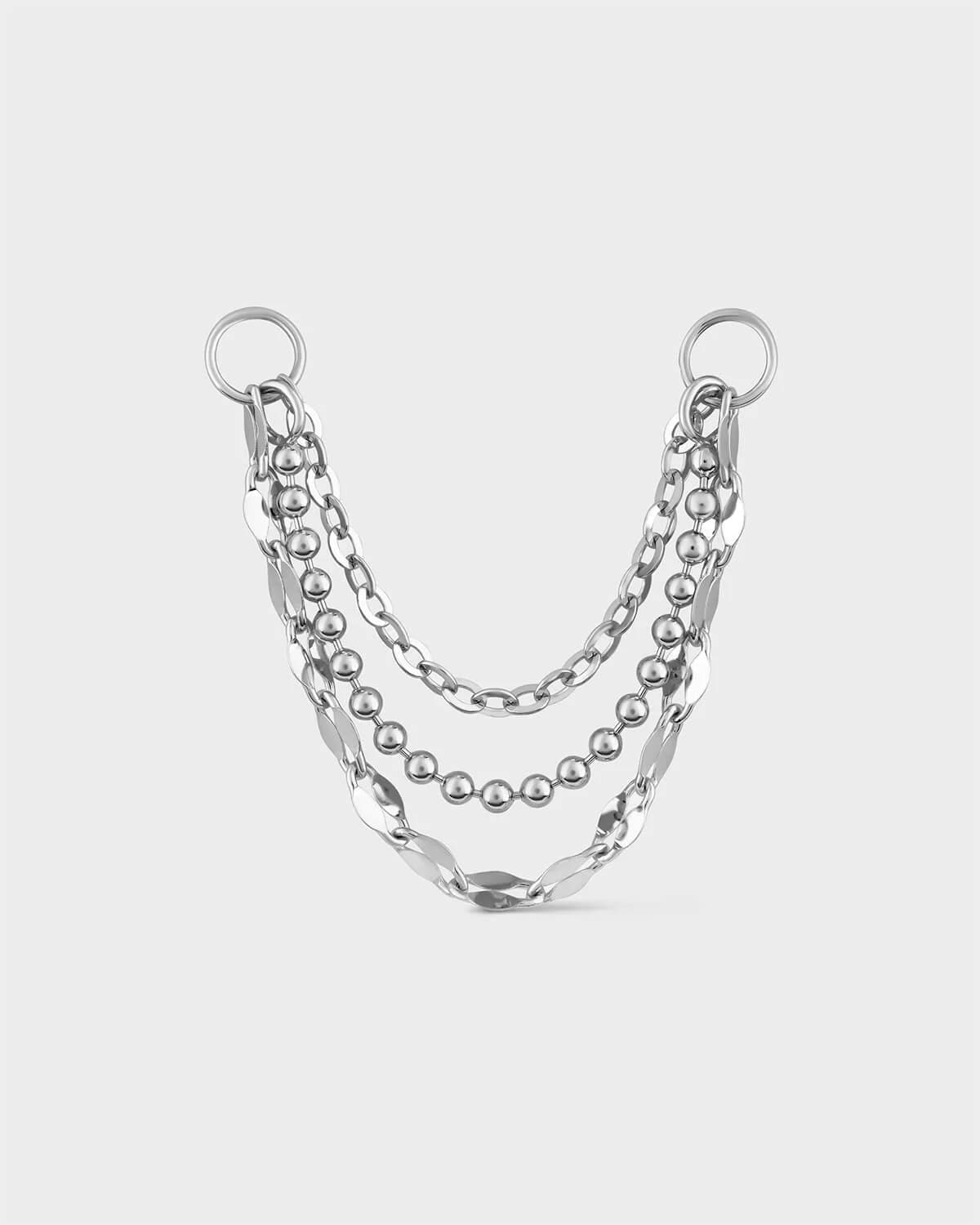 "RIYA" | 14k WHITE GOLD
